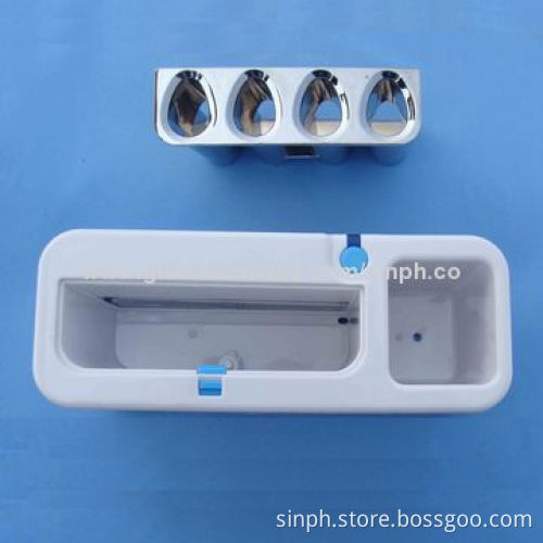 UV Home Toothbrush Disinfector with Ozone, Safe and Energy-saving, 100-240V AC Input